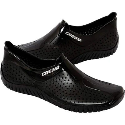 Imagen de Cressi Water Shoes Escarpines, Unisex Adulto, Negro, 36 EU