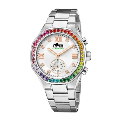 Imagen de LOTUS Reloj Mujer 18924/5 Connected Caja de Acero Inoxidable 316l Plateado Correa