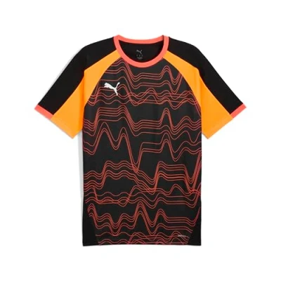 Imagen de Puma Individualliga Graphic Camiseta deportiva, Hombre, Talla: XL, Black/glowing red