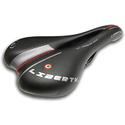 Imagen de MONTEGRAPPA Cicli Bonin Monte Grappa MTB Libertad sillines, Unisex, Liberty, Negro