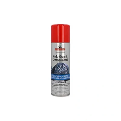 Imagen de NIGRIN MoS2 HyBrid Lubricante de Grafito Larga duración, Reduce la fricción, 250 ml