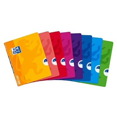Imagen de Oxford Openflex 400073338 Pack de 10 libretas grapadas tapa blanda, A5+ PAUTA 3.5mm