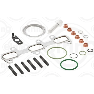 Imagen de ELRING 245.850 Juego de montaje, turbocompresor con juntas instrucciones tornillos VOLKSWAGEN: Polo V Hatchback, SEAT: Ibiza 4 ST