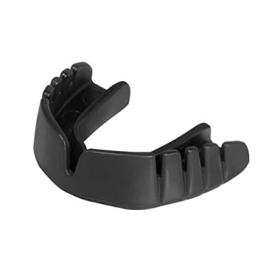 Imagen de OPRO protector bucal deportivo Snap Fit Instant Level UFC para adultos y niños UFC, MMA, boxeo, BJJ otros deportes de combate (UFC Negro, Adulto)