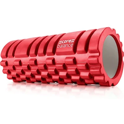 Imagen de Core Balance Rulo de Masaje Muscular para Tejidos Profundos Rodillo Aliviar Puntos Tensión Foam Roller Masajeador Deportivo Fisioterapia, Fitness y Gimnasio