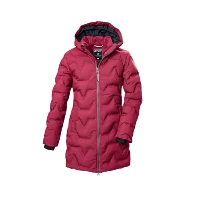 Imagen de killtec Niñas Parka acolchada/chaqueta acolchada con capucha KOW 358 GRLS QLTD PRK, dunkel himbeere, 128, 42152 000