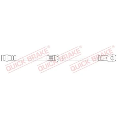 Imagen de QUICK BRAKE 58.824 Latiguillos de Freno 539 MITSUBISHI: PAJERO 4