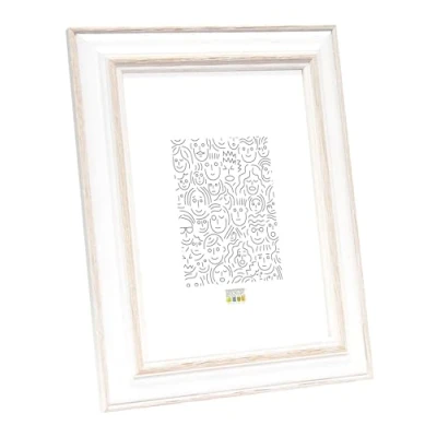 Imagen de Deknudt Frames S221H1 21x29,7 Marco Blanco Madera