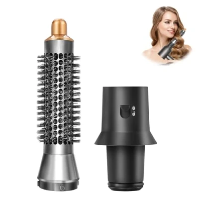Imagen de Cepillo de volumen redondo y adaptador para secador pelo Dyson Supersonic HD15 HD01 HD02 HD03 HD04 HD08 accesorio