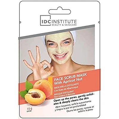 Imagen de IDC INSTITUTE, Mascarilla exfoliante para la cara Nuez y Albaricoque 22 gr.