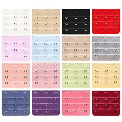 Imagen de Extensor de Sujetador Extensores Accesorios 3 Filas Extensión con Ganchos para Mujer 16 Colores