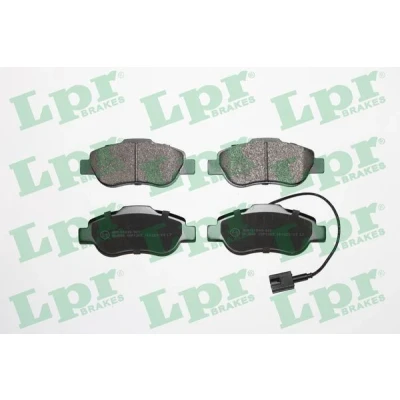 Imagen de LPR 05P1263 Juego de pastillas freno FIAT: 500 Hatchback, Panda II C Cabrio, FORD: KA Hatchback