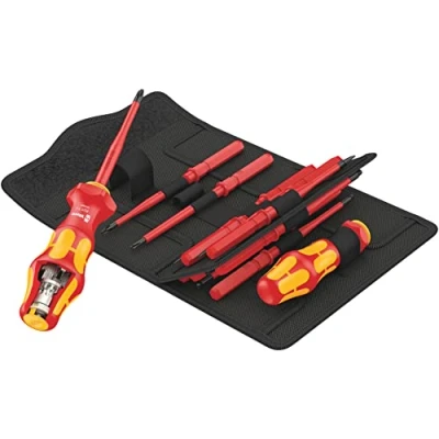 Imagen de WERA 05057485001 Kraftform Kompakt Turbo i Imperial 1 Conjunto con mango y varillas intercambiables