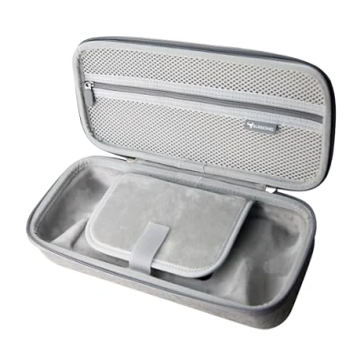 Imagen de Subsonic Bolsa de protección con funda transporte y protector pantalla cristal templado para Playstation Portal, protectora EVA resistente a impactos PS Portal portable