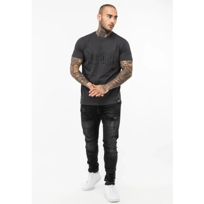 Imagen de Tapout Normale Passform Lifestyle Camiseta estampada, Hombre, Talla: XXL, Anthracite black