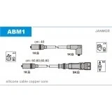 Imagen de JANMOR ABM1 Juego de Cables Encendido AUDI: 100 C4 Berlina, 80 B3