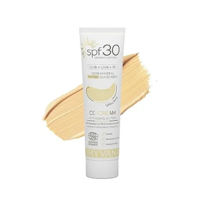 Imagen de Dhyvana Filtro Solar Spf30 CC Cream. Tono Golden Beige. Filtros Minerales. Natural y Ecológica. Todo tipo de pieles 50ml