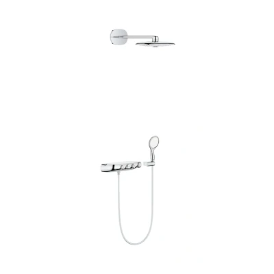 Imagen de Grohe 26 443 000 26443000 Rainshower Smart 360 Sist Ducha Mural Duo Cromo,