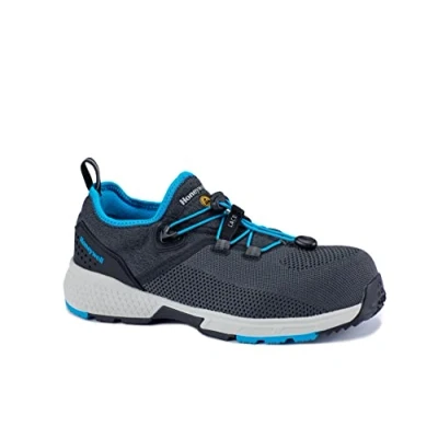 Imagen de Honeywell Agile Sprinter S1P Zapatos de Seguridad Industrial Unisex, Corte bajo, Puntera Fibra Vidrio, Forro Malla 3D, Contador Externo del talón, Azul, Talla 10 UK, 6250119 44