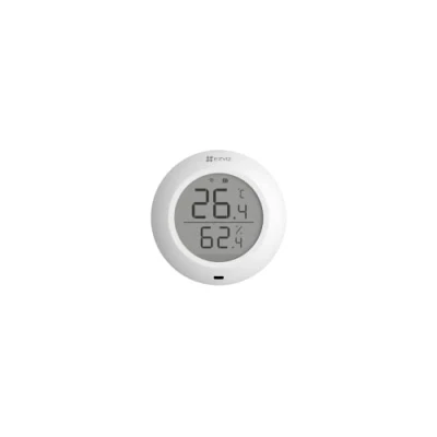 Imagen de EZVIZ T51C Sensor de Temperatura y Humedad Inalámbrico, Termómetro e Higrómetro Dos en Uno, Monitor Inteligente para Detectar Alertar