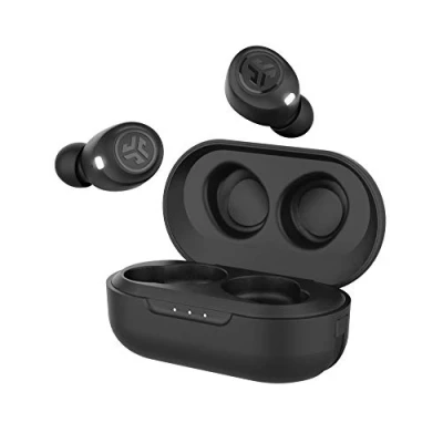 Imagen de JLab JBuds Air Auriculares Inalambricos Bluetooth, True Wireless y Funda de Carga USB con Resistencia al Sudor IP55 Sonido EQ3 Personalizado (Negro)