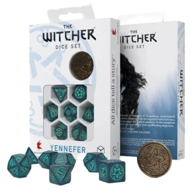 Imagen de Q Workshop QWOWYE3W The Witcher Dice Set Yennefer Sorceress Supreme (7)