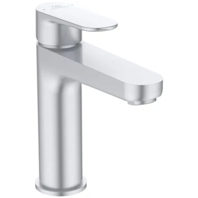 Imagen de Ideal Standard Cerafine O, Mezclador monomando para lavabo, Boca de dispensación fija, Matt silver