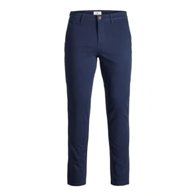 Imagen de JACK &amp; JONES Pantalón chino para hombre, corte ajustado, 33W / 32L
