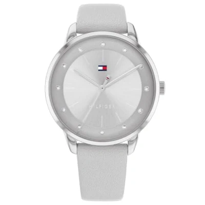 Imagen de Tommy Hilfiger Reloj Analógico de Cuarzo para mujer con Correa en piel Gris 1782542