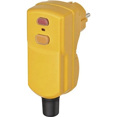 Imagen de Brennenstuhl 1290670 Enchufe de Protección, Amarillo