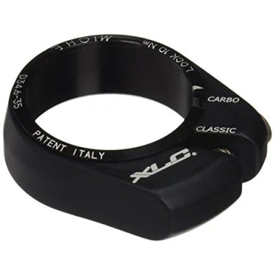 Imagen de XLC 2502063100 Abrazadera para tija de sillín PC B03, Negro Negro, 34,8 mm