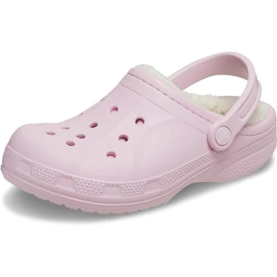 Imagen de Crocs Ralen Lined Clog Obstrucción para Unisex adulto, Ballerina Pink/Oatmeal, 43/44 EU