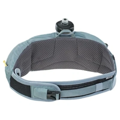 Imagen de EVOC Hip Pouch Pro Bolsa de Cadera para Viajes y senderos (1,5l Capacidad, Incl. Botella Bebida 550 ml, 2 Bolsillos en la Cadera), Gris Acero