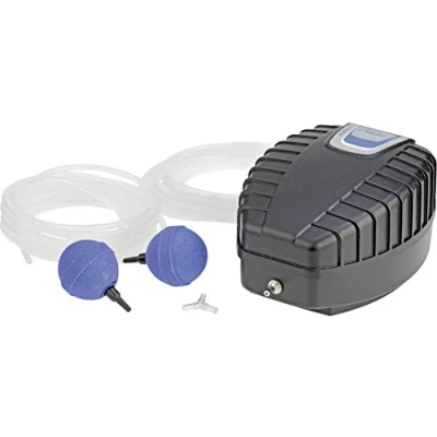 Imagen de OASE 57063 Aireador de estanque AquaOxy 500 adecuado para estanques hasta 5 m3 o con gran cantidad peces, suministro eficaz oxígeno el estanque, bomba aireadora, cuidado del