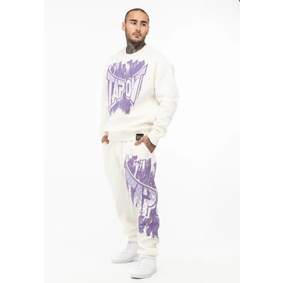 Imagen de Tapout Normale Passform CF Pantalones deportivos, Hombre, Talla: XL, White lilac