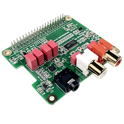 Imagen de InnoMaker Rasp Pi HiFi DAC Hat PCM5122 Audio Sound Card Expansion Board for Raspberry 4 3 B B+ Zero W