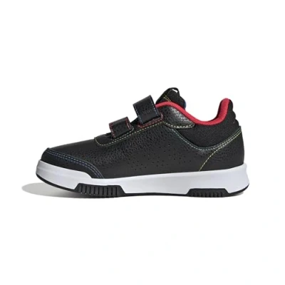 Imagen de adidas Tensaur Hook and Loop Shoes, Zapatillas para Correr, Core Black Iron Met Lucid Red, 29.5 EU