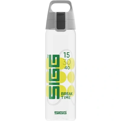 Imagen de Sigg Botella Tritan Renew Total Clear ONE Apta para bebidas carbonatadas lavavajillas a prueba de fugas Ligera como una pluma Resistente los arañazos Sin BPA 0,5L/0,75L/1,5L