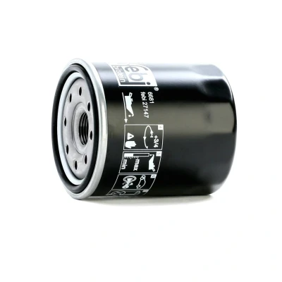 Imagen de FEBI BILSTEIN 27147 Filtro de aceite enroscable TOYOTA: Yaris II Hatchback, Land Cruiser Prado 120, Supra III, CHRYSLER: VOYAGER 4