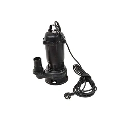 Imagen de Bomba de Aguas Sucias Sumergible con Trituradora, Cuerpo en Hierro Fundido Inmersión para Residuales WQD 10 8 0,55 550W, 17 000L/h, Altura Impulsiòn máx. 8m