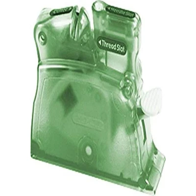 Imagen de Clover Enhebrador de Mesa, Verde, 14.6x11x2.8 cm