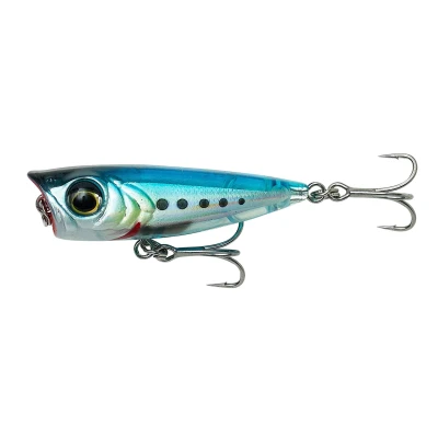 Imagen de Savage Gear Micro Popper Señuelo de superficie Ghost Sardine 5.5cm (5.4g)