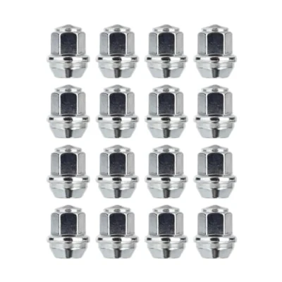 Imagen de RYBO Juego de 16 tuercas aleación M12 x 1,5, cónicas, hexagonales 19 mm, compatibles con llantas Ford y más
