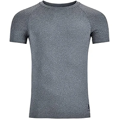 Imagen de ODLO CREW NECK Performance Camiseta básica, Hombre, Talla: 48/50, Grey melange