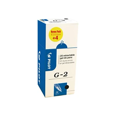 Imagen de Pilot 3131910516460 G207 Bolígrafo de gel (20 unidades), color negro