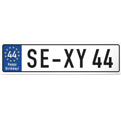Imagen de DankeDir!. Sexy 44 años Cartel de plástico Regalo 44. Cumpleaños, Idea cumpleaños fünfun DVier zigsten, Fiesta/Fiesta/Accesorios/Tarjeta
