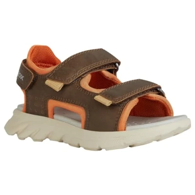 Imagen de Geox J Sandal Airadyum Bo, Sandalia, Brown Dk Orange, 32 EU