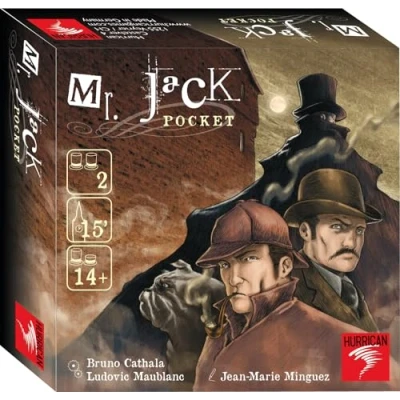 Imagen de Hurrican Asmodee halloween Mr Jack Pocket Español, color, Talla Única MRJ04ML