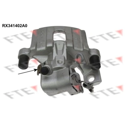 Imagen de FTE 9290244 Pinza de freno gris Aluminio Eje trasero, derecha sin soporte TOYOTA: Yaris II Hatchback