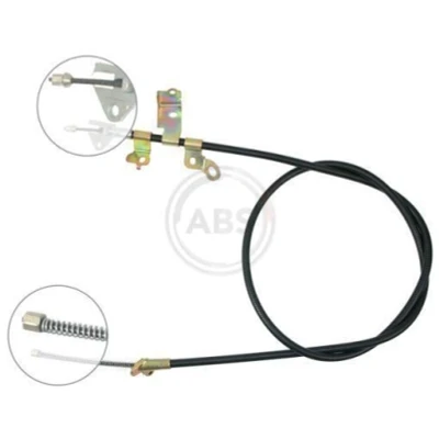 Imagen de A.B.S. K19508 Cable de Freno Mano 1625 Tambor para dirección izquierda/derecha TOYOTA: Yaris I Hatchback